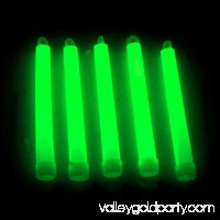 Lumistick 6" Premium Glow Sticks, Green, 50 ct   